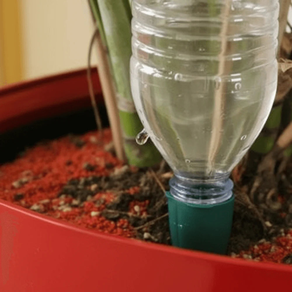 “Self-Watering Plant Spikes – Never Forget to Water Again 🌱💧”